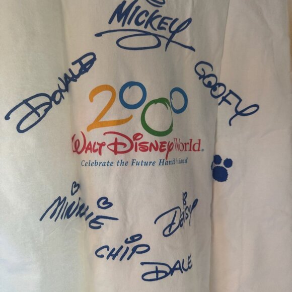 Walt Disney World 2000 Vintage Size Large T Shirt Collectible - Picture 4 of 6